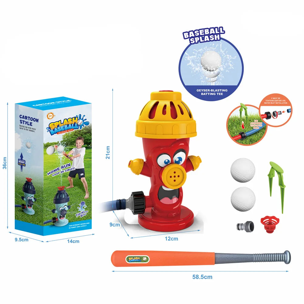 Hidrante Splash de Jardim – Brinquedo de Água Divertido para Quintal e Banho Infantil - Gaells (4 a 5 anos)
