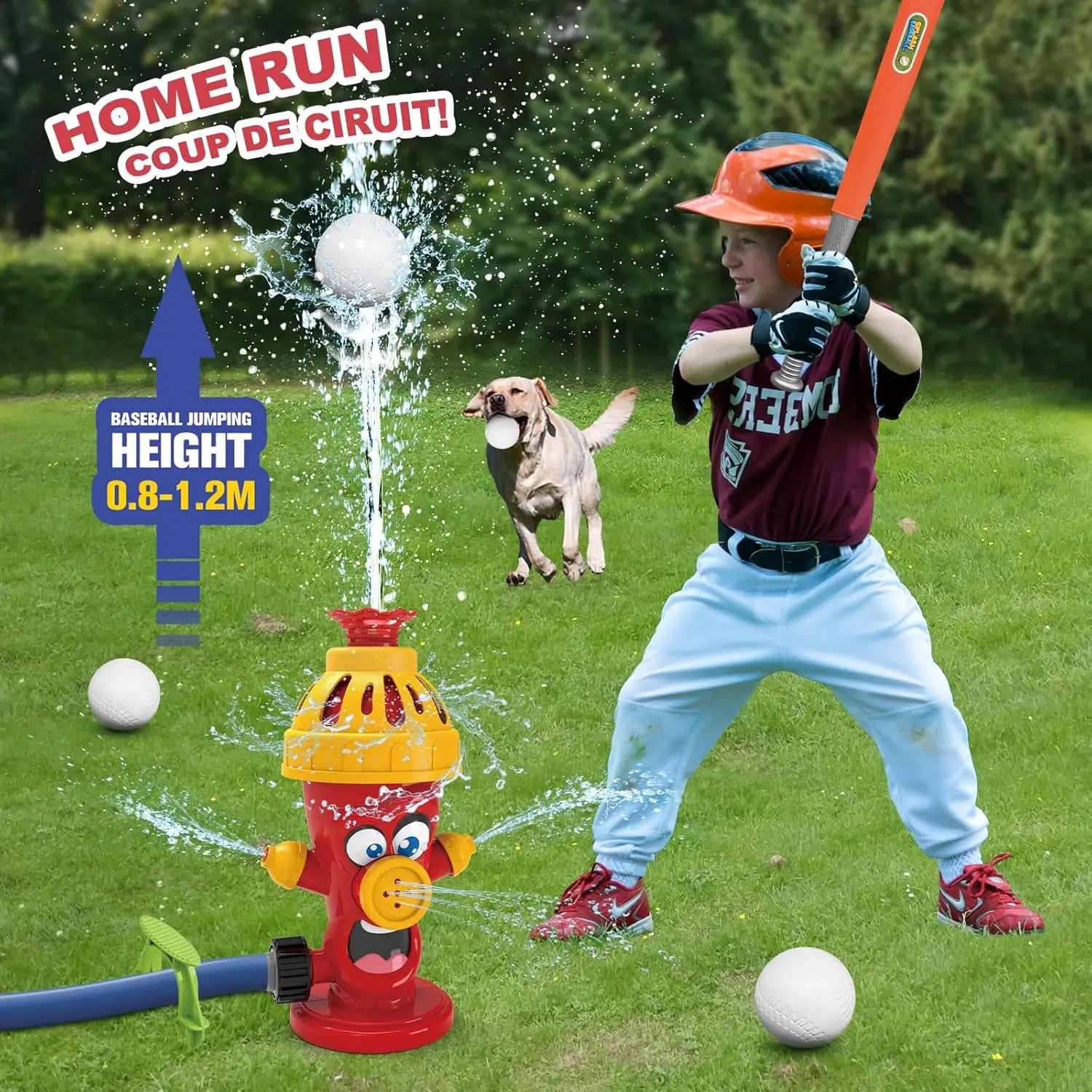 Hidrante Splash de Jardim – Brinquedo de Água Divertido para Quintal e Banho Infantil - Gaells (4 a 5 anos)