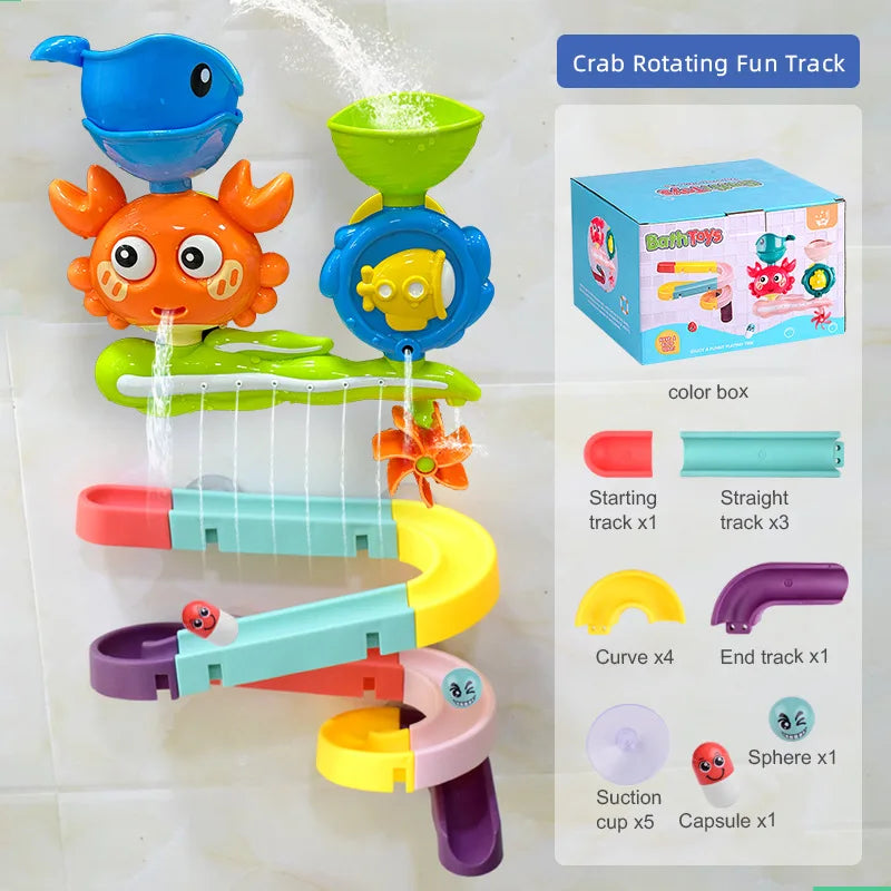 Aspersor Giratório de Banho SplashyShower™ - Brinquedo com Ventosas para Bebês e Crianças - Gaells (0 a 2 anos)