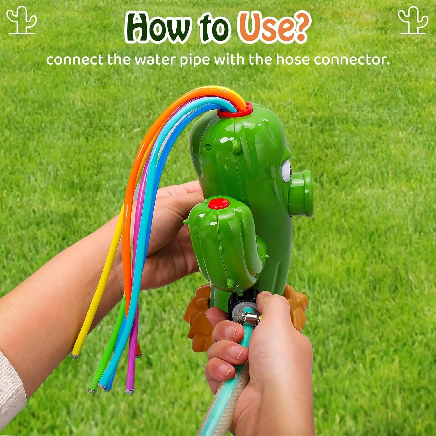 Hidrante Splash de Jardim – Brinquedo de Água Divertido para Quintal e Banho Infantil - Gaells (4 a 5 anos)