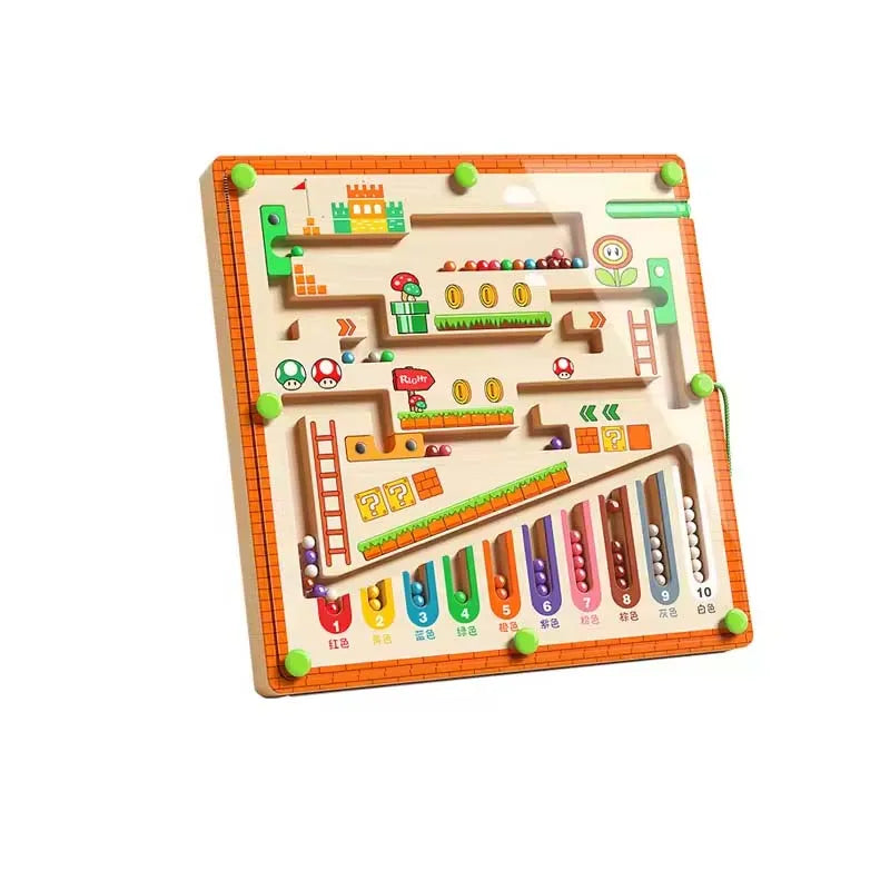 Labirinto Magnético LogicMaze™ - Treino de Foco e Raciocínio para Crianças - Gaells