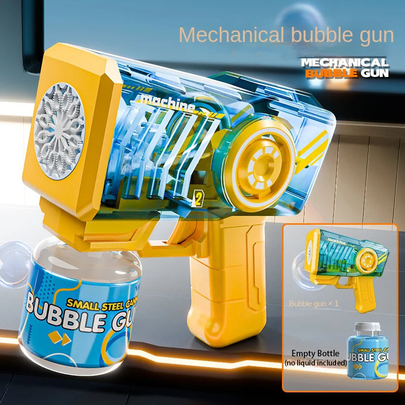 Lança Bolhas Elétrico BubbleStorm™ - Diversão Instantânea ao Toque de um Botão - Gaells (8 a 9 anos)
