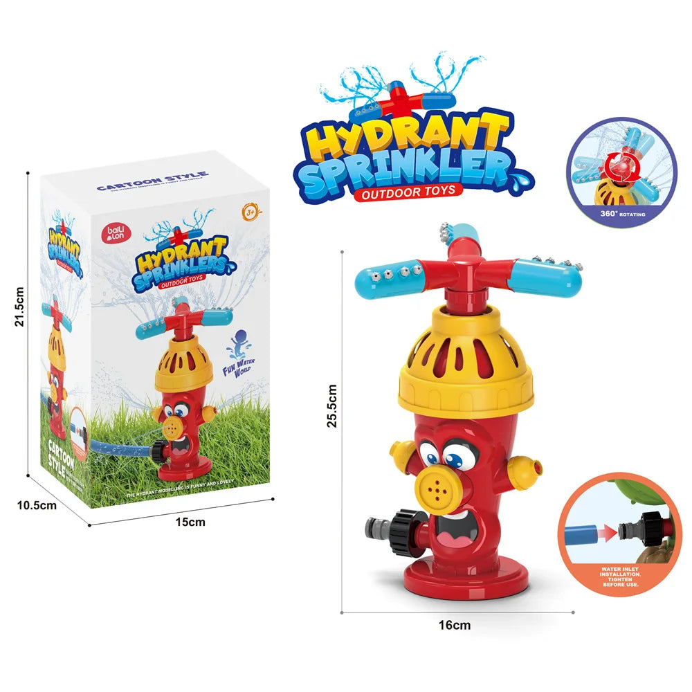Hidrante Splash de Jardim – Brinquedo de Água Divertido para Quintal e Banho Infantil - Gaells (4 a 5 anos)