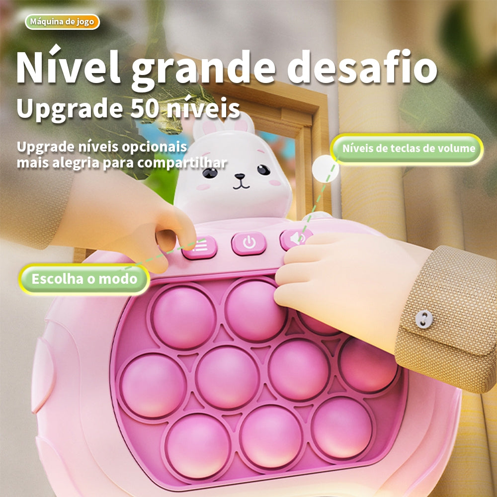 PopMaster™ - Brinquedo educativo para 5 anos, (KIT COM 2 + CARD INFANTIL)