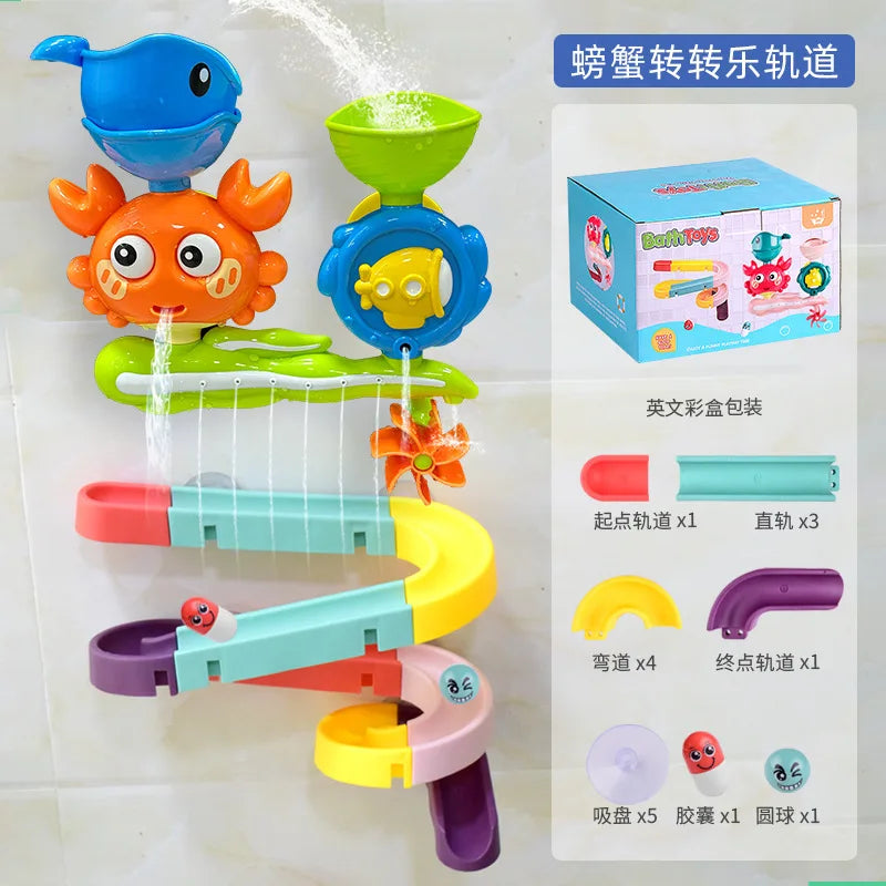 Aspersor Giratório de Banho SplashyShower™ - Brinquedo com Ventosas para Bebês e Crianças - Gaells (0 a 2 anos)