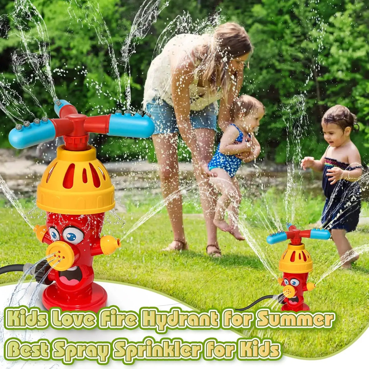 Hidrante Splash de Jardim – Brinquedo de Água Divertido para Quintal e Banho Infantil - Gaells (4 a 5 anos)