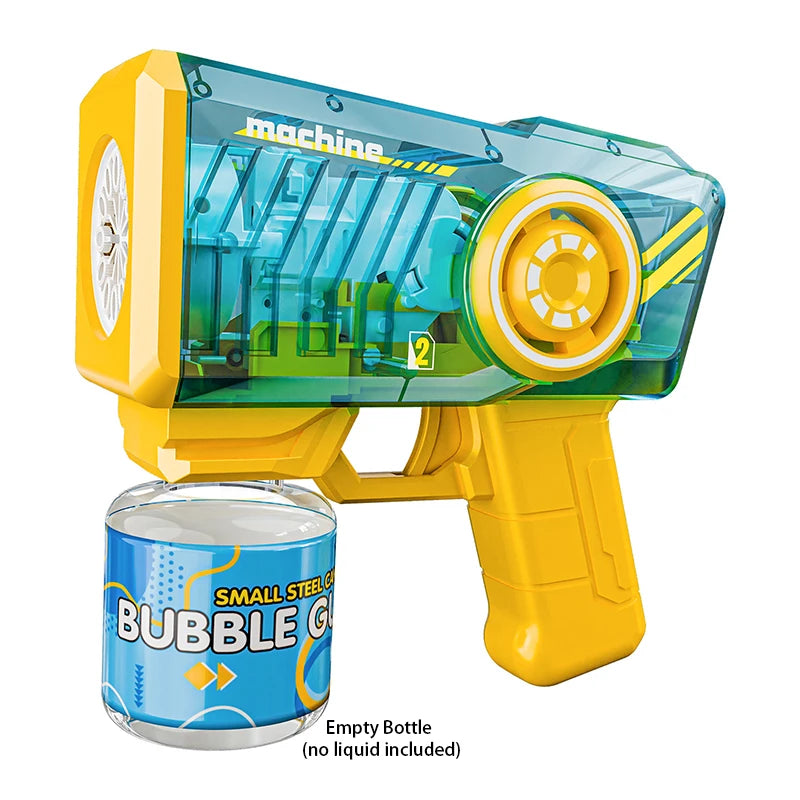 Lança Bolhas Elétrico BubbleStorm™ - Diversão Instantânea ao Toque de um Botão - Gaells (8 a 9 anos)