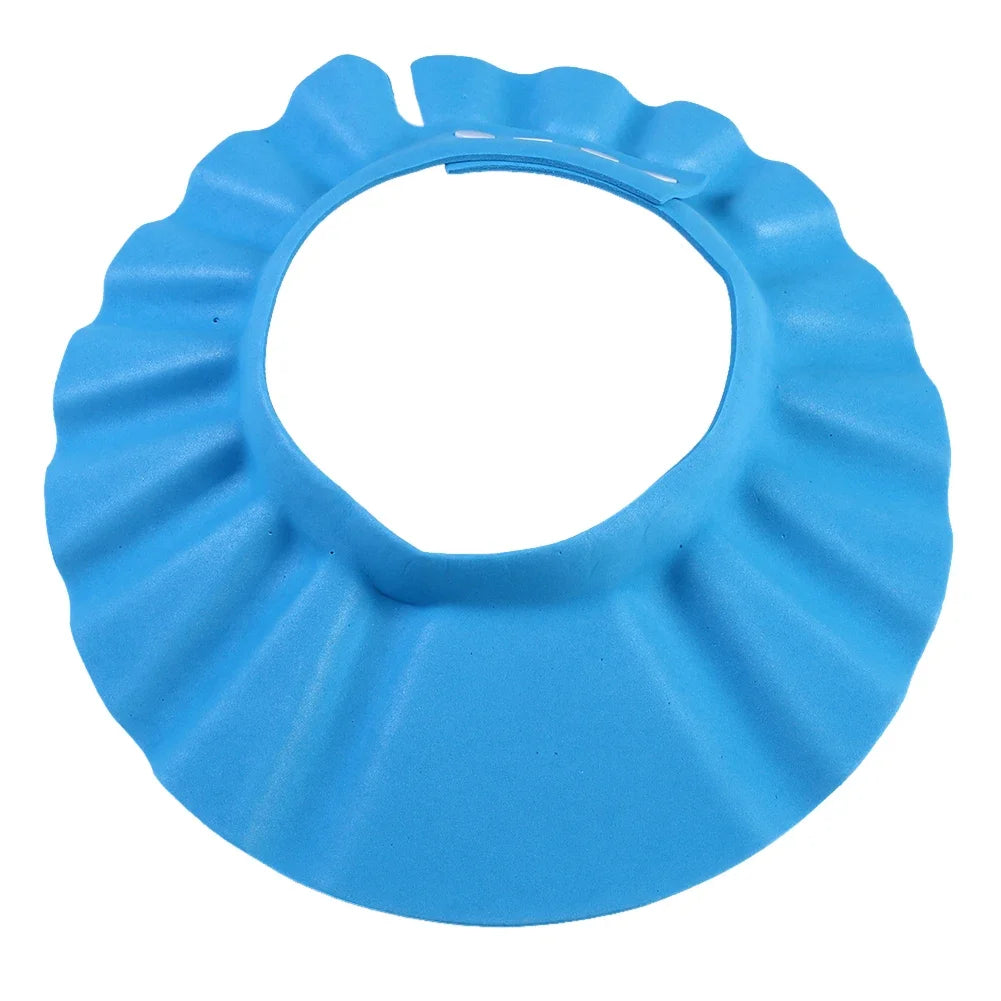 Touca de Banho BabyGaells™ – Protege Olhos e Ouvidos no Banho (0 a 2 anos)