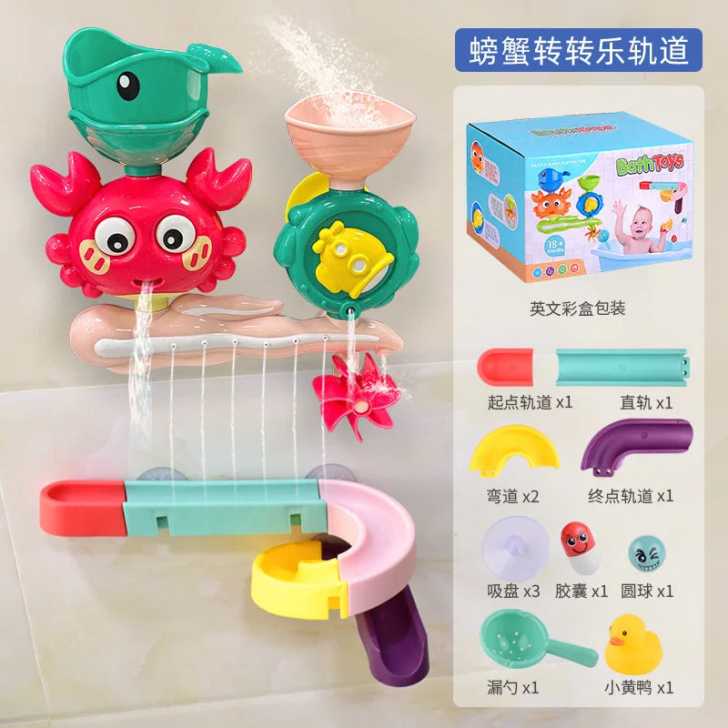 Aspersor Giratório de Banho SplashyShower™ - Brinquedo com Ventosas para Bebês e Crianças - Gaells (0 a 2 anos)