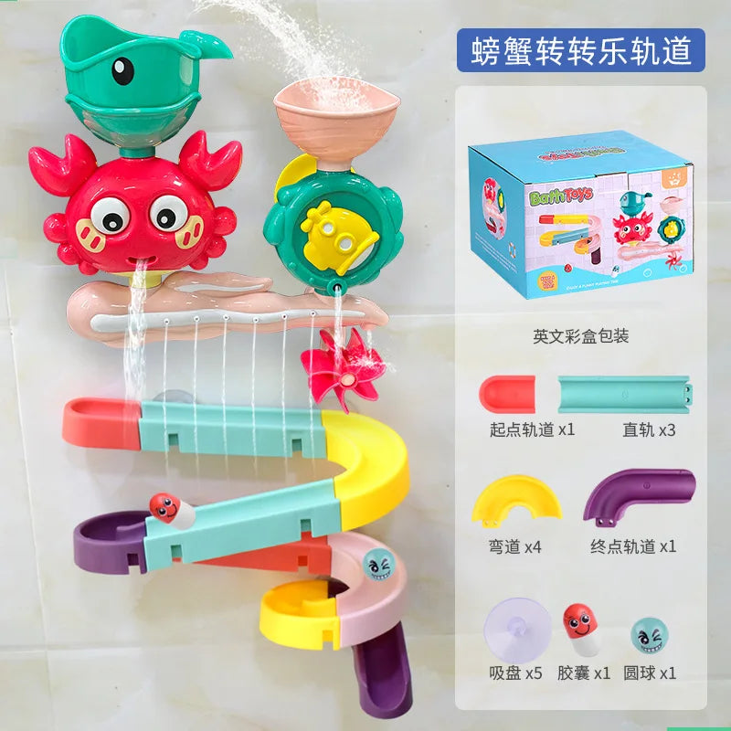 Aspersor Giratório de Banho SplashyShower™ - Brinquedo com Ventosas para Bebês e Crianças - Gaells (0 a 2 anos)